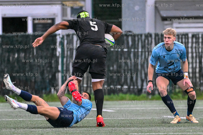 Sopot. Stadion Ogniwo Sopot. Ekstraliga rugby. Energa...