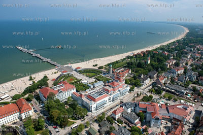 Sopot z lotu ptaka. 28.06.2009 fot. Kacper Kowalski...