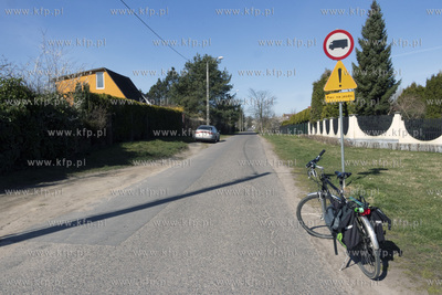 Ulica Ogrodowa w Pruszczu Gdańskim. 
08.04.2020
fot....