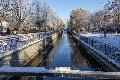 Kanał Raduni w Pruszczu Gdańskim. 
9.12.2022
fot....