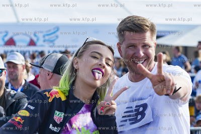 Red Bull Konkurs Lotów w Gdyni. Nz. Natalia Nykiel,...
