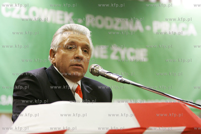 Gdansk. VI Kongres Partii Samoobrona RP woj. pomorskiego....