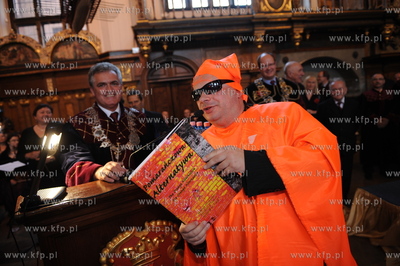 Gdansk, Dwor Artusa. Po raz kolejny wreczono medale...