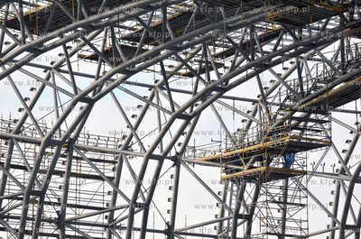 Budowa stadionu PGE Arena w Gdansku.
24.01.2011
Fot....