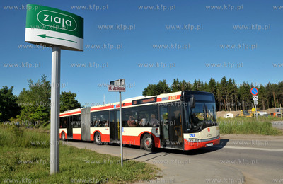 Gdansk, ul. Budowlanych. Miejsce, gdzie powstanie przystanek...