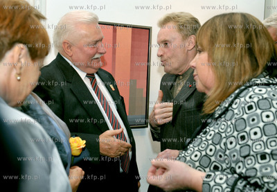 70 urodziny Lecha Walesy w oliwskim Palacu Opatow w...