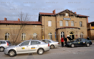Wejherowo. Dwozec kolejowy PKP. 17.12.2013 Fot. Maciej...