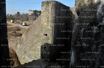 Obiekty militarne na Stogach wchodzace w sklad 25 Baterii...