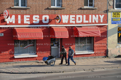 Gdańsk Orunia. Sklep mięsny na Trakcie św. Wojciecha81....