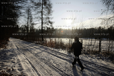 Zima w Golebiewie kolo Sopotu. 
03.01.2010
fot. Krzysztof...