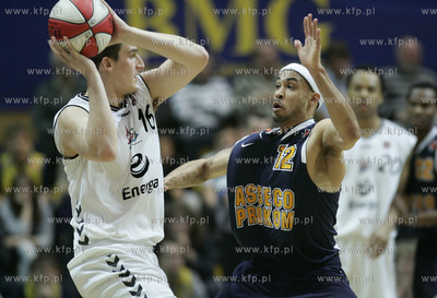 Gdynia. Polska Liga Koszykowki. Drugi mecz cwiercfinalowy...