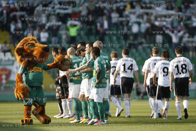 Gdansk. Mecz o mistrzostwo Ekstraklasy Lechia Gdansk...
