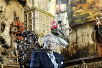 Gdańsk, Dwór Artusa. Uroczysta sesja Rady Miasta...