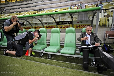 Gdansk. PGE Arena. Mecz o mistrzostwo Ekstraklasy Lechia...
