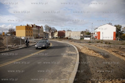 Gdansk. Zmiana w organizacji ruchu na budowie wezła...