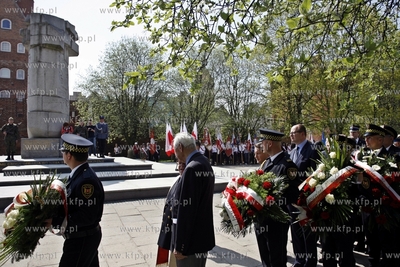 Gdansk, Podwale Staromiejskie. Uroczystoci z okazji...