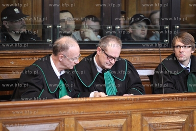 Sad okregowy w Gdansku. Proces  braci B. i ich wspolnikow,...