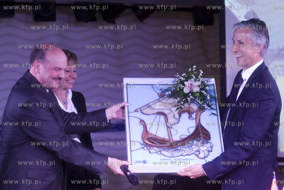 Gdynia. Pokład promu Stena Vision. Konferencja Wizja...
