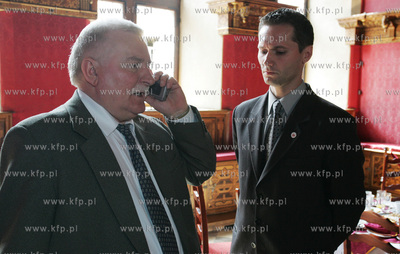 Komitet Obchodow 25-lecia Solidarnosci obradowal w...