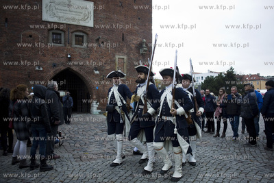Gdańsk. Plac między Złotą Bramąi Katownią. Historyczna...