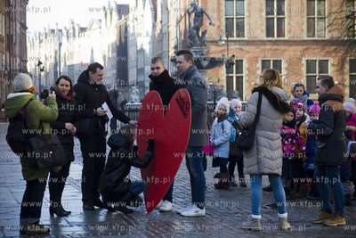 Akcja Kocham Gdańsk, bo...Z okazji Walentynek Młodzi...