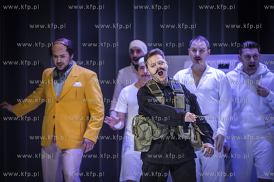 Opera Bałtycka. Próba generalna opery komicznej Don...