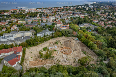 Sopot. Fundamenty miejskiej cegielni działającej...