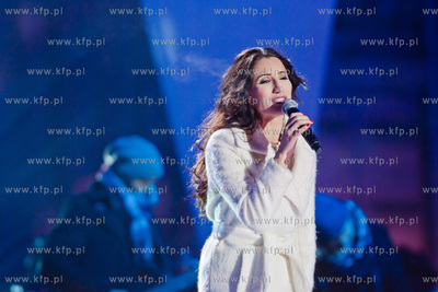 Gdansk. Dlugi Targ. Swiateczny koncert Cala Polska...