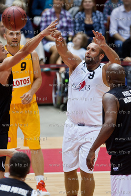 Sopot. Ergo Arena. Mecz pokazowy kosyzkowki Gortat...