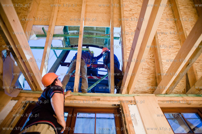 Skarszewy. Proba zbudowania drewnianego kosciola w...