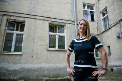 Gdansk. Wrzeszcz. Dr. Aleksandra Richie, autorka ksiazki...