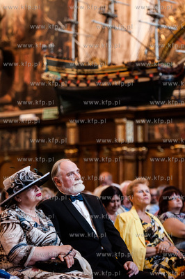 Gdansk. Dwor Artusa. Uroczystosc wreczenia Nagrod Prezydenta...