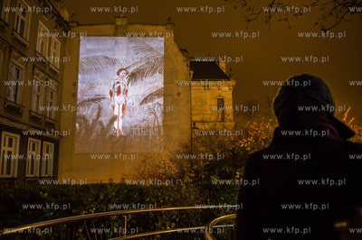 Gdansk. Wrzeszcz. Festiwal artystycznych instalacji...