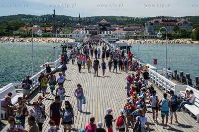Upalny, bardzo sloneczny, sobotni dzien na plazy i...