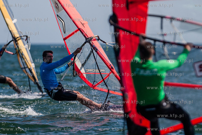 Zatoka Gdanska. Regaty Mistrzostw Swiata w klasie Raceboard,...