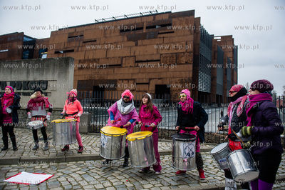 Gdansk. Plac Solidarnosci. Trojmiejska Manifa 2016...