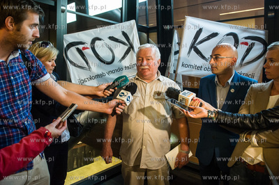 Gdansk. Europejskie Centrum Solidarnosci. Spotkanie...