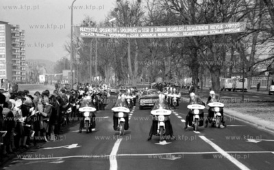 Wizyta I sekretarza KPCZ Gustawa Husaka i Edwarda Gierka...