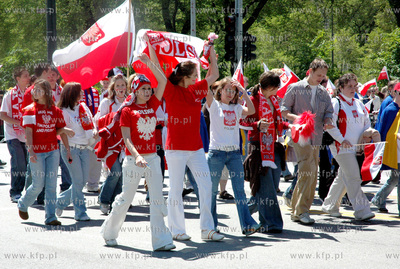 Parada Polonii w Chicago z okazji 3 maja. 06.05.2006...