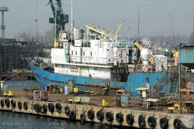 Statek Gazgana, ktora po bankructwie rosyjskiego armatora...