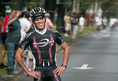 Pierwszy Maraton Sierpniowy w Gdansku. Nz. Lech Walesa...