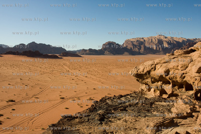 Wadi Rum Jordania NZ Pustynia Wadi Rum. 04.11.2009...