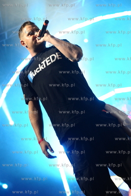 Gdansk. Plac Zebran Ludowych. Festiwal MTV Gdansk Dzwiga...