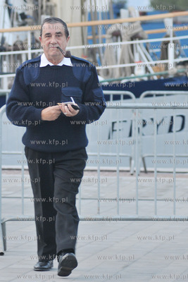Andrzej Mendygral - kapitan zaglowca STS Fryderyk Chopin...