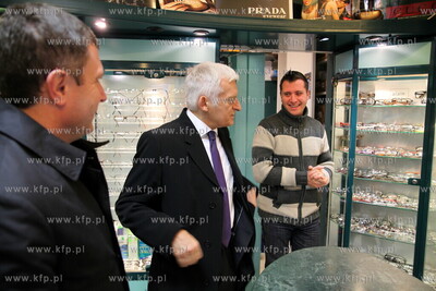 Sopot. Przewodniczacy Parlamentu Europejskiego Jerzy...