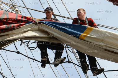 Dzien na Darze Mlodziezy ze studentami Akademii Morskiej...