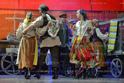 Proba medialna Chlopow w Teatrez Muzycznym w Gdyni....