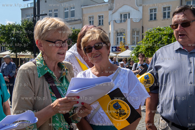 Dzień Flagi Kaszubskiej w Kartuzach. 18.08.2023. Fot....