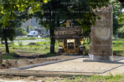 Budowa Miejsca Pamięci Zbrodni Katyńskiej na terenie...