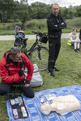 Rodzinny rajd rowerowy przez Gminę Pruszcz Gdański....